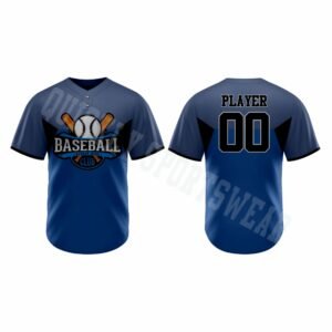 Custom Sublimated Two Button Jersey