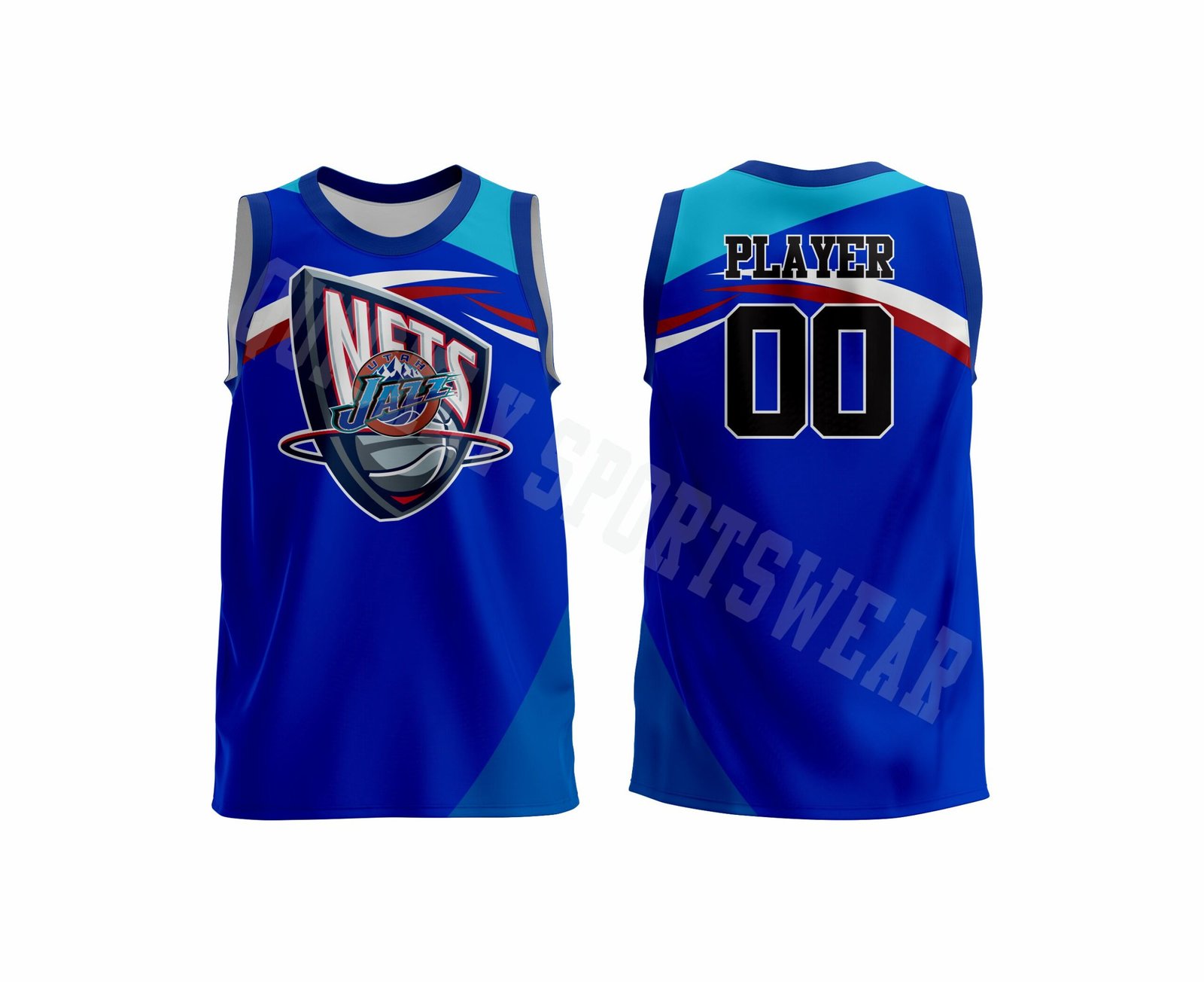 Basketball Jersey Round neck-4