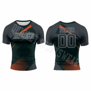 Custom Sublimated Short Sleeve Compression Shirt
