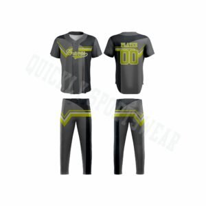 Custom Sublimated Full Button Baseball Uniform