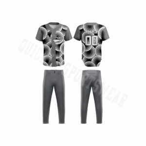 Custom Sublimated Full Button Baseball Uniform