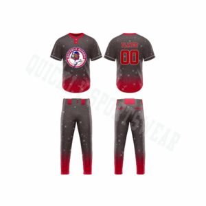 Custom Sublimated Two Button Baseball Uniform